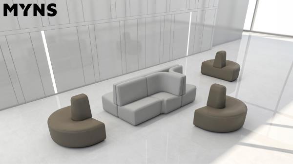 Ghế sofa - Nội Thất Văn Phòng Cao Cấp MYNS - Công Ty Cổ Phần 3D